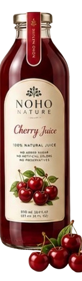 NOHO NATURE Cherry Juice bottle